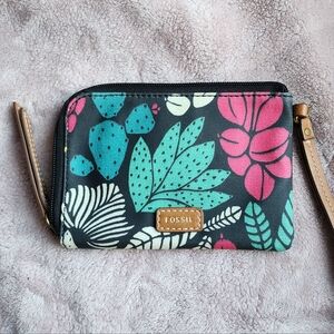 Fossil Eliza Zip Around Clutch Wallet